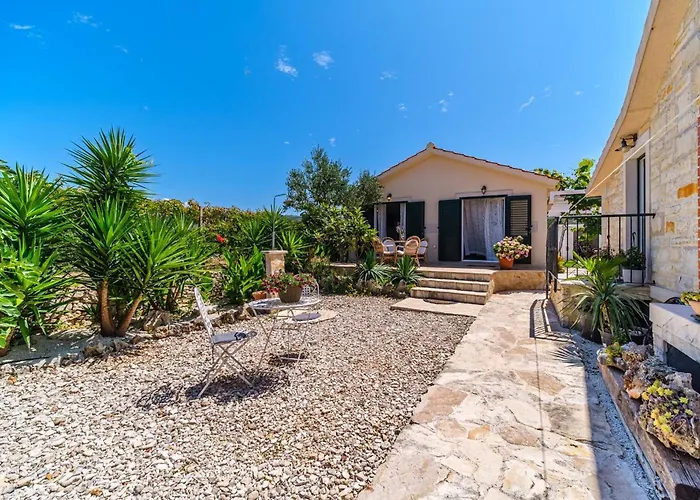 Beachfront House Mir With Private Pool And Jacuzzi Right At The In Beautiful Bay In Mirca - Brac * Mirce