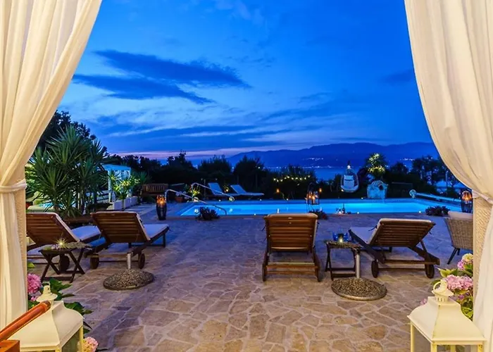 Beachfront House Mir With Private Pool And Jacuzzi Right At The In Beautiful Bay In Mirca - Brac * Mirce